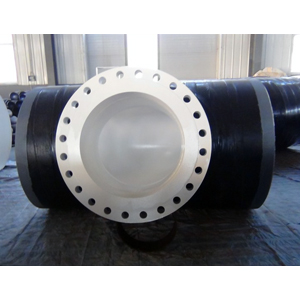 3LPE Flanged Equal Tee, ASTM A234 WPB, 24 Inch, 150#