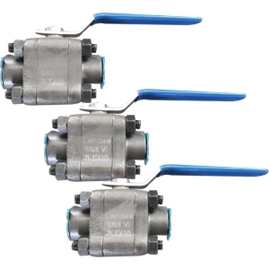 3-PC Reduced Bore Ball Valve, Screwed End, DN20