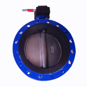Double Flanged Butterfly Valve, 14In, 150 LB, DI