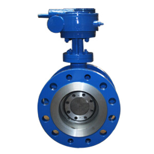 Double Flanged Butterfly Valve, PN64, Gear Operated