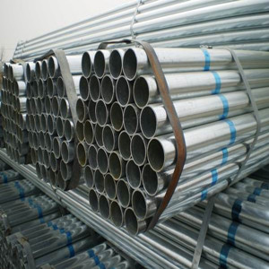 ASTM A53 Gr.B Galvanized Steel Pipe, 5.8 Meters, PE End